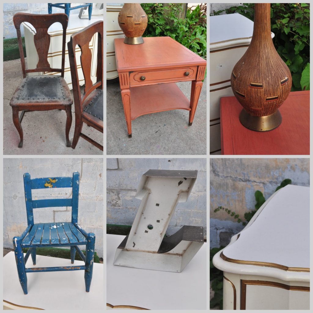 Various kinds of items that can be painted