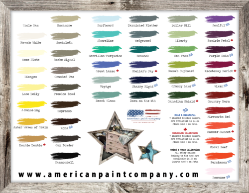 Aircraft Paint Color Chart