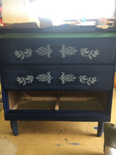 Transform a Beloved Antic Dresser into a Modern Looking Piece