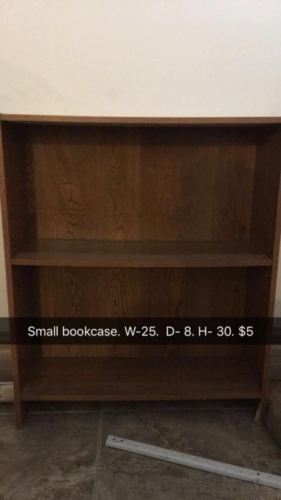 My First Chalk Painting Project Ever...a $5 Book Shelf